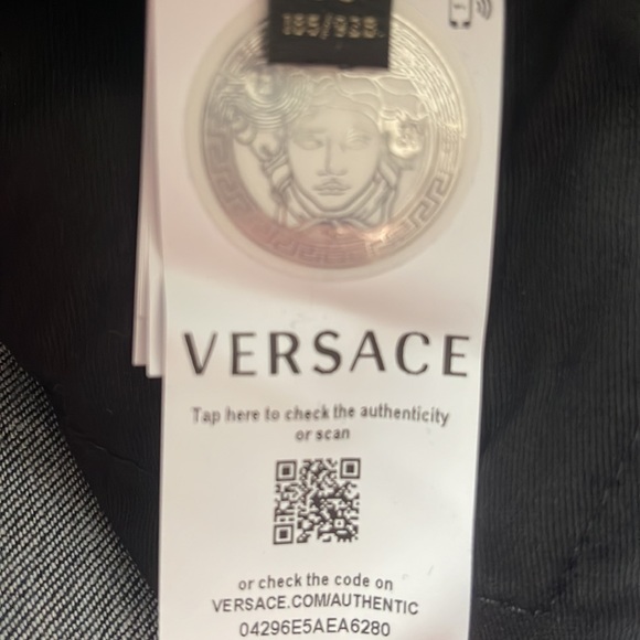 Versace Logo Patch Jeans(FINAL SALE) - Picture 8 of 11
